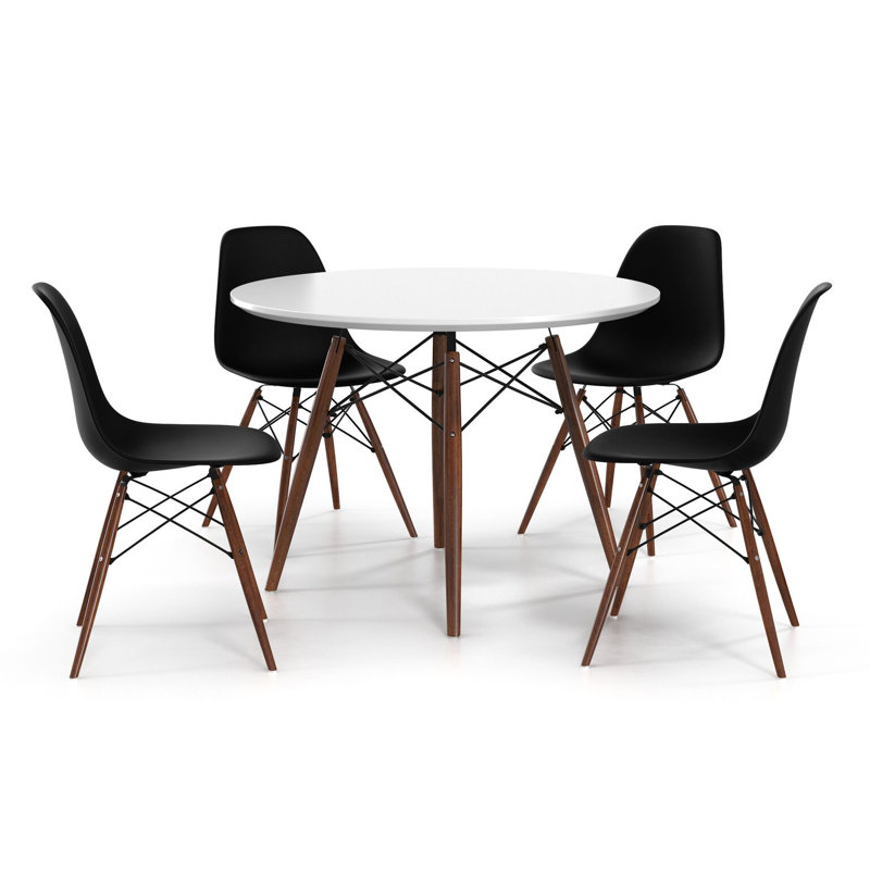AllModern Jordan 5 Piece Dining Set & Reviews Wayfair